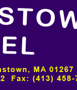 Williamstown Motel, Williams College, Williamstown Chamber of Commerce, The Berkshire Visitors Bureau, Berkshire Chamber of Commerce, Jiminy Peak Ski Resort